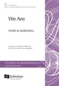 We Are SATBB choral sheet music cover